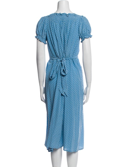 DÔEN Silk Midi Length Dress