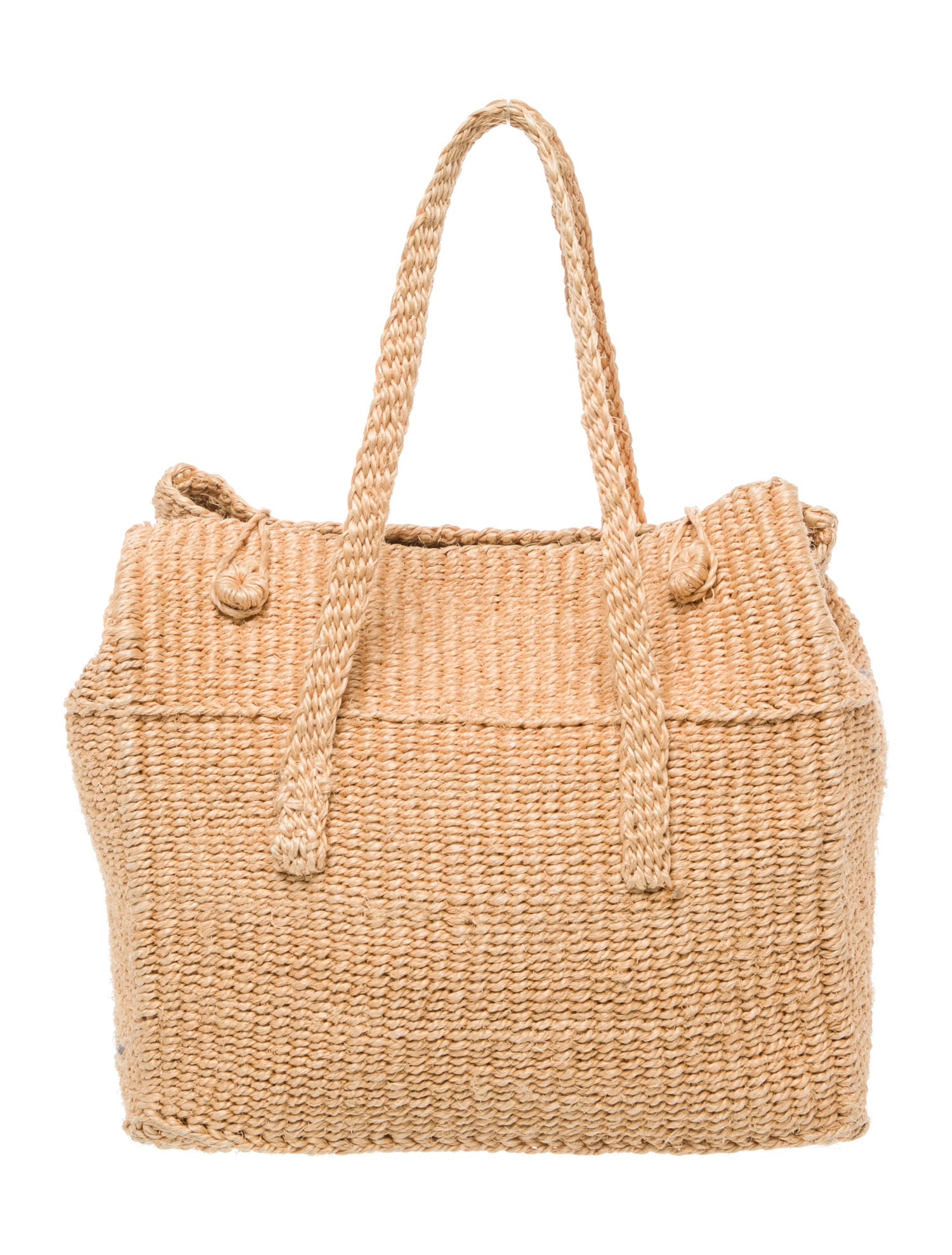 DÔEN Jute Top Handle Bag