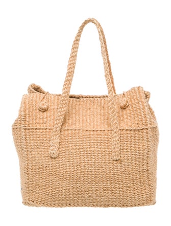 DÔEN Jute Top Handle Bag