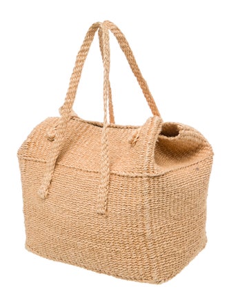 DÔEN Jute Top Handle Bag