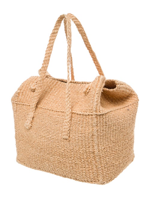 DÔEN Jute Top Handle Bag