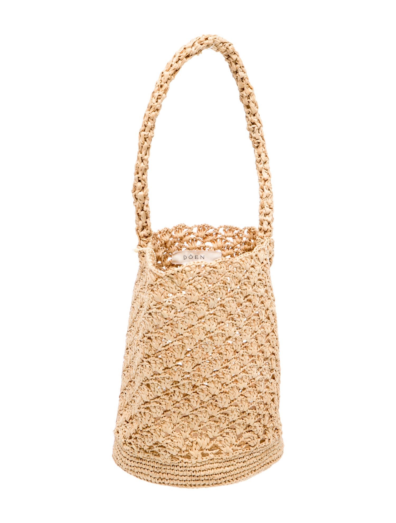 DÔEN Straw Top Handle Bag w/ Tags