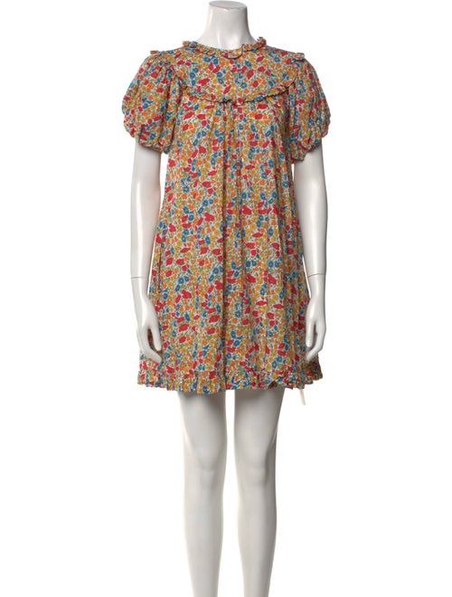 DÔEN Floral Print Mini Dress