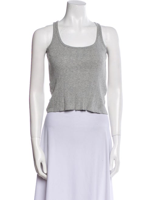 DÔEN Scoop Neck Sleeveless Crop Top