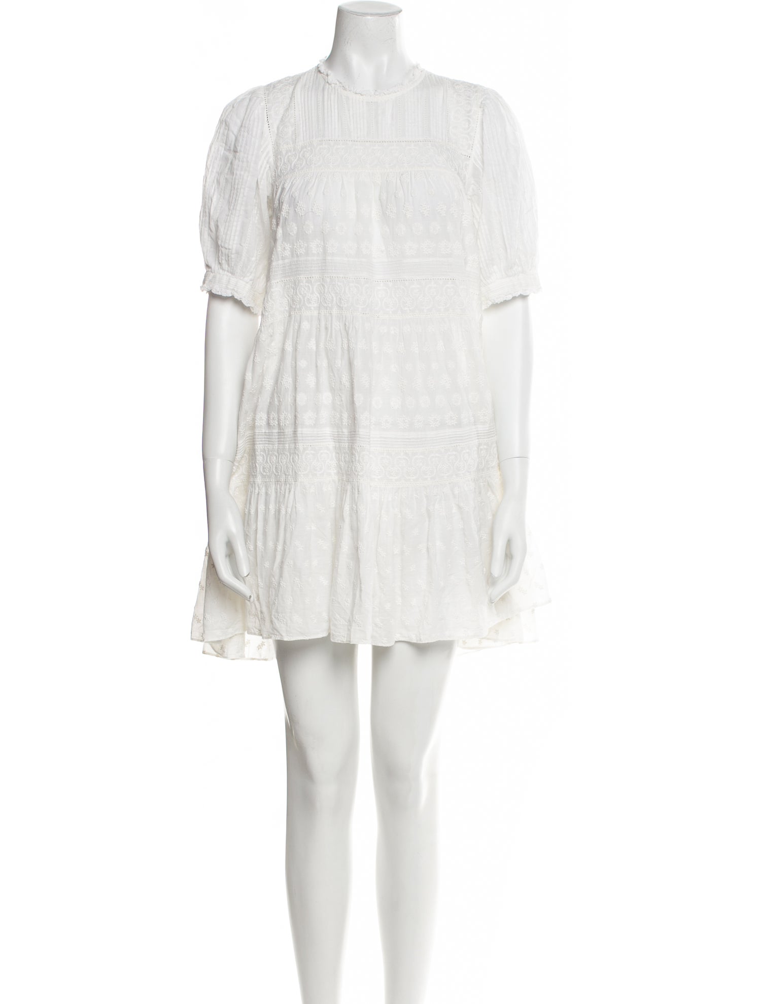 DÔEN Crew Neck Mini Dress