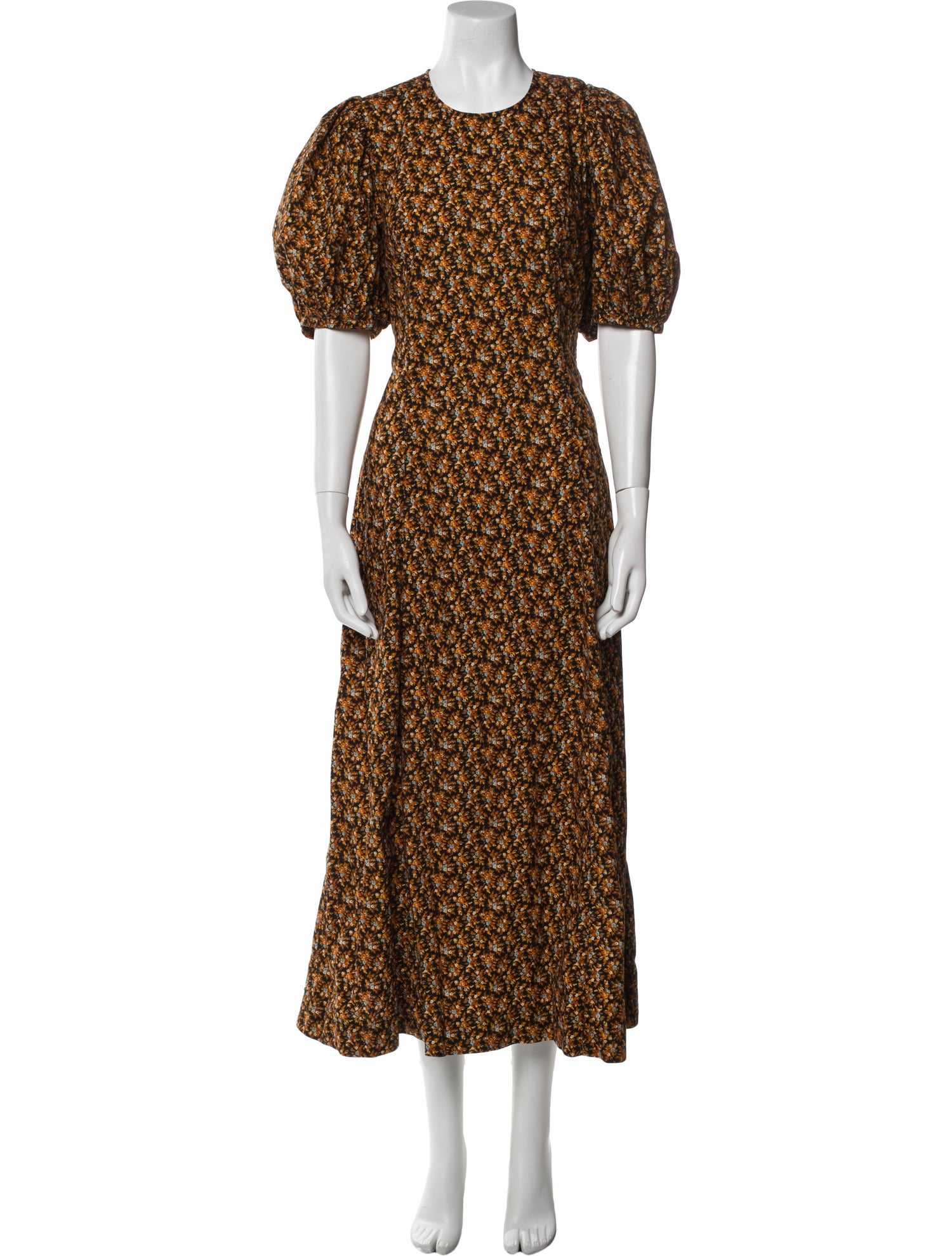 DÔEN Floral Print Long Dress