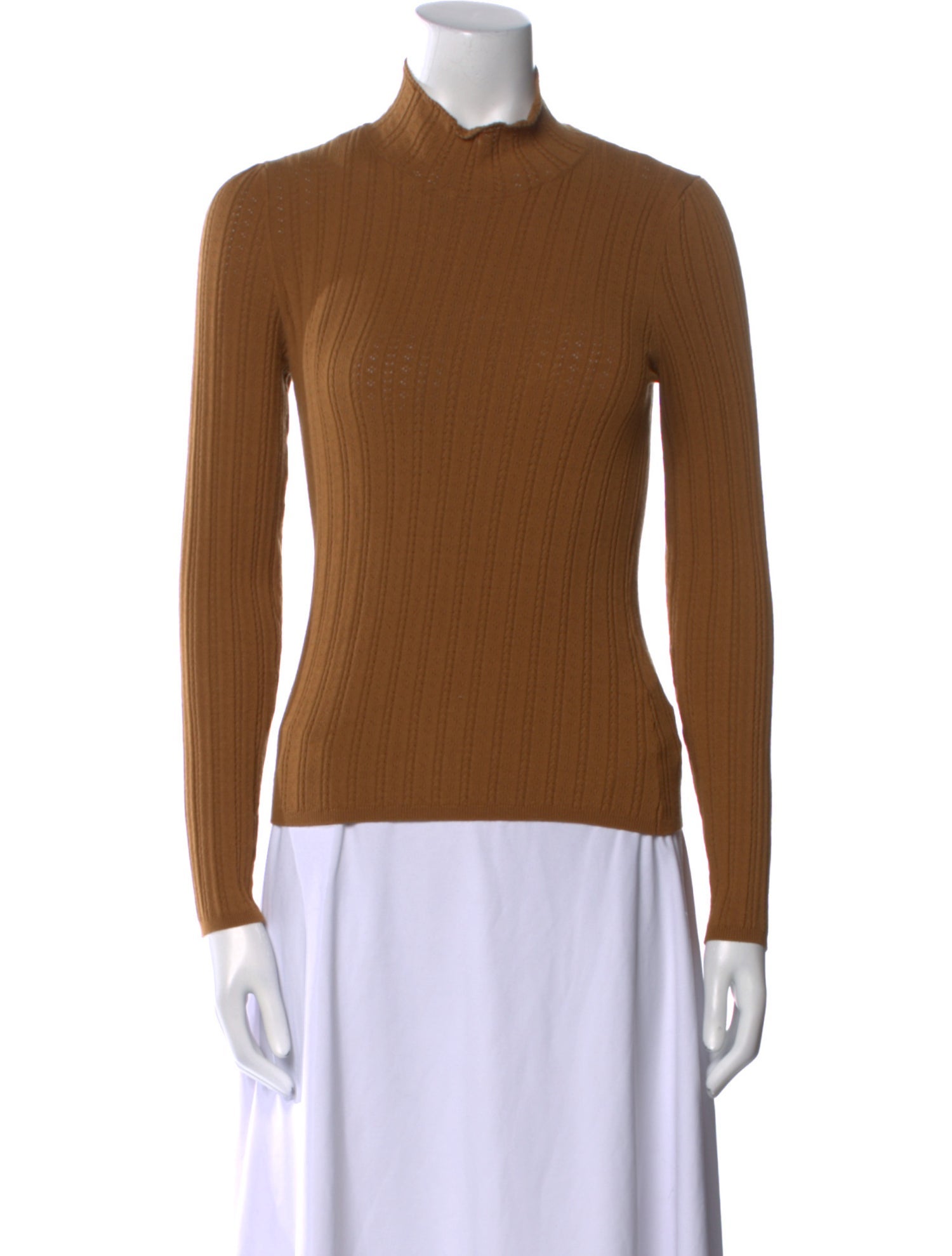 DÔEN Cashmere Mock Neck Top