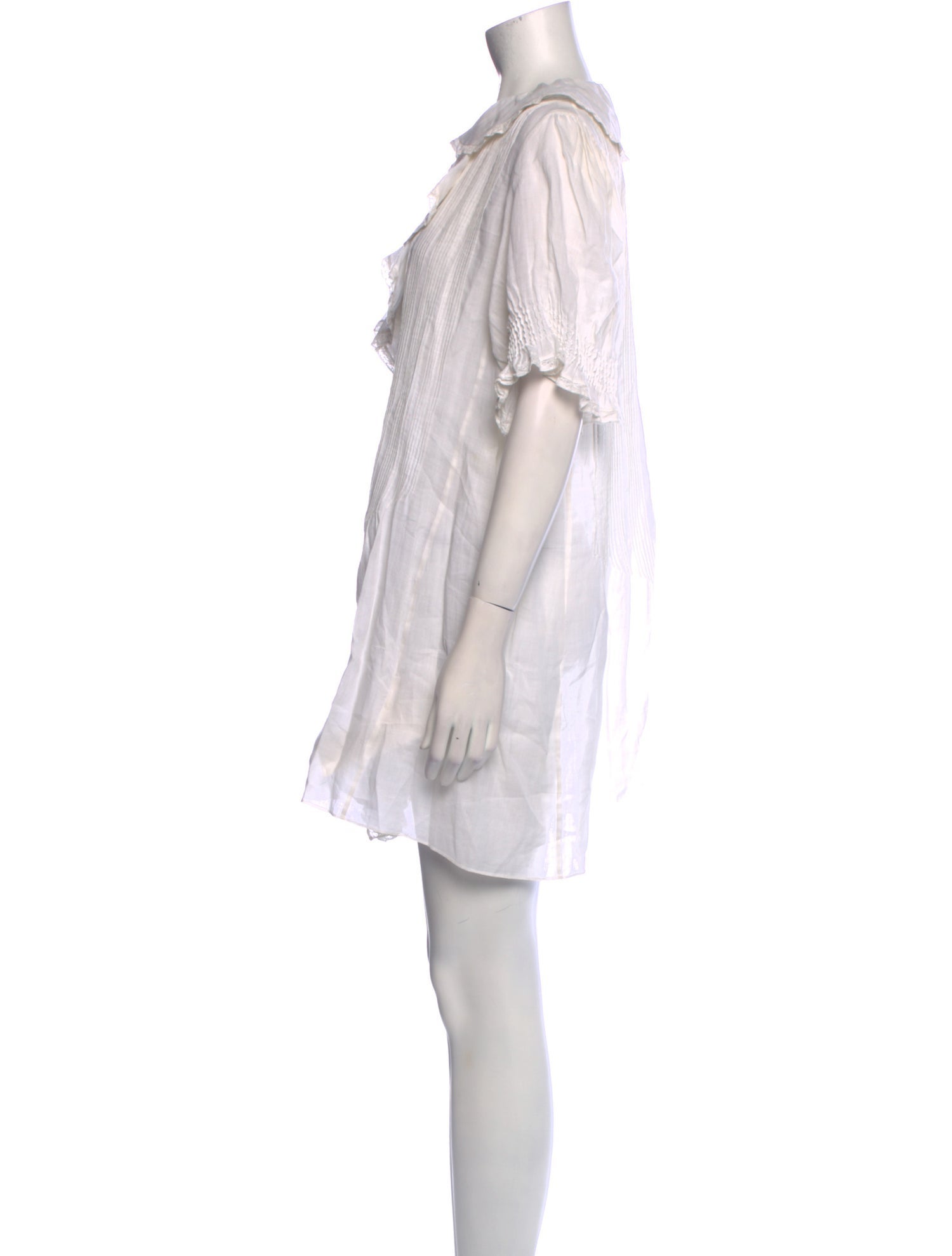 DÔEN V-Neck Mini Dress