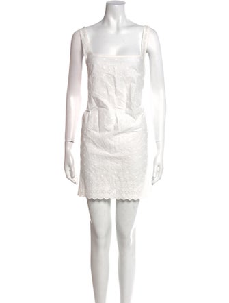 DÔEN Square Neckline Mini Dress