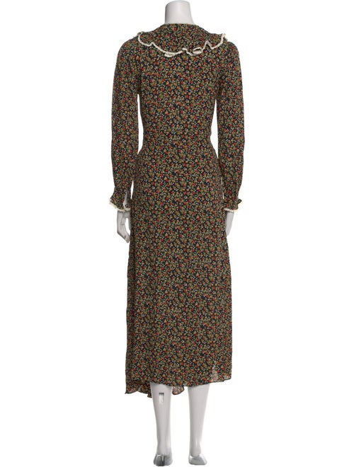 DÔEN Floral Print Long Dress