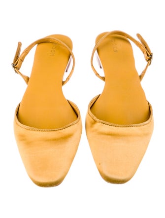 DÔEN Leather Slingback Flats