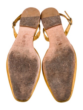 DÔEN Leather Slingback Flats