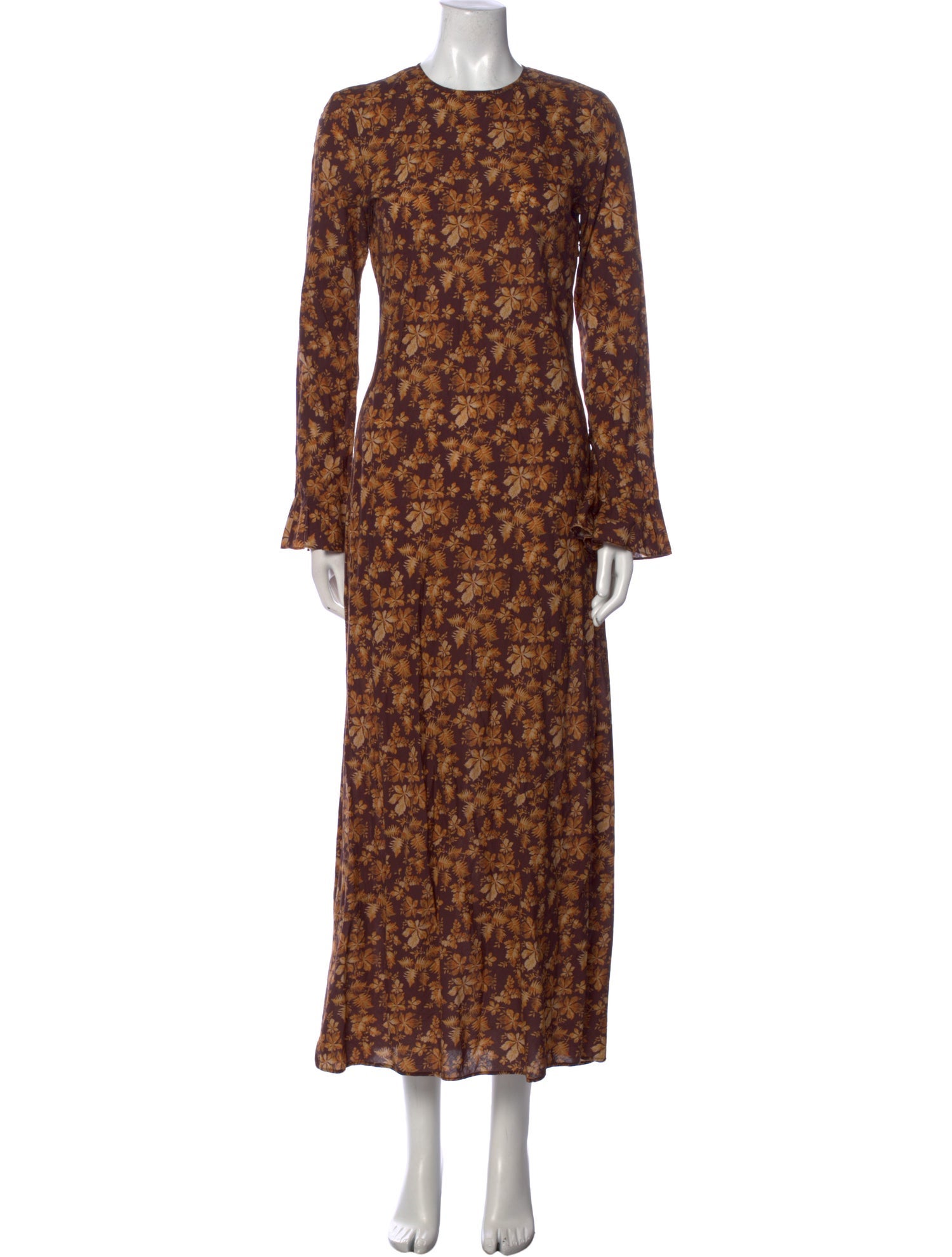 DÔEN Floral Print Long Dress