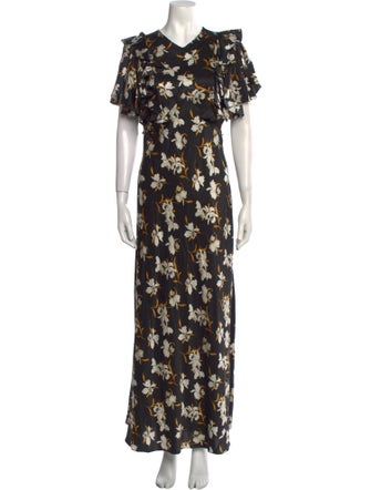 DÔEN Silk Long Dress