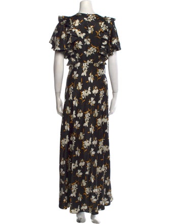 DÔEN Silk Long Dress