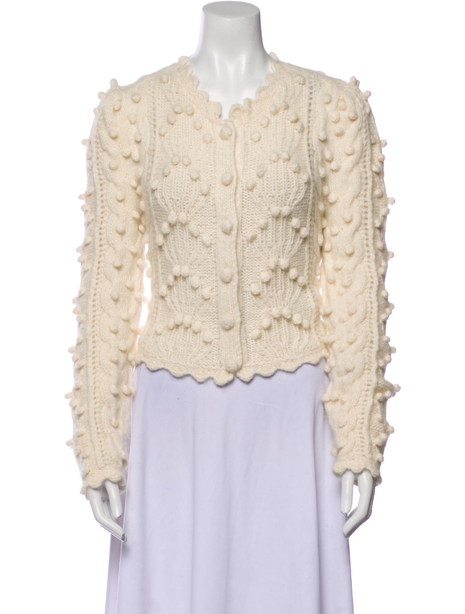 DÔEN Baby Alpaca V-Neck Sweater