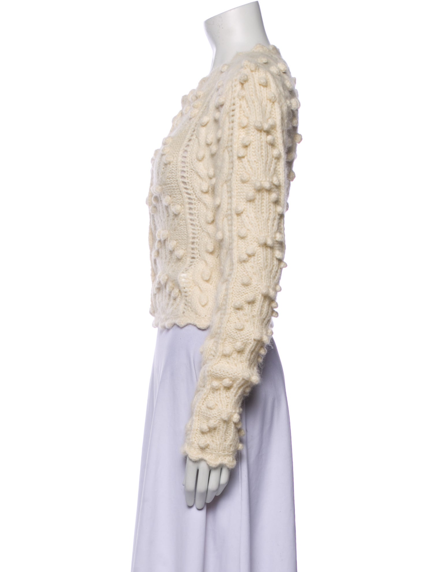 DÔEN Baby Alpaca V-Neck Sweater