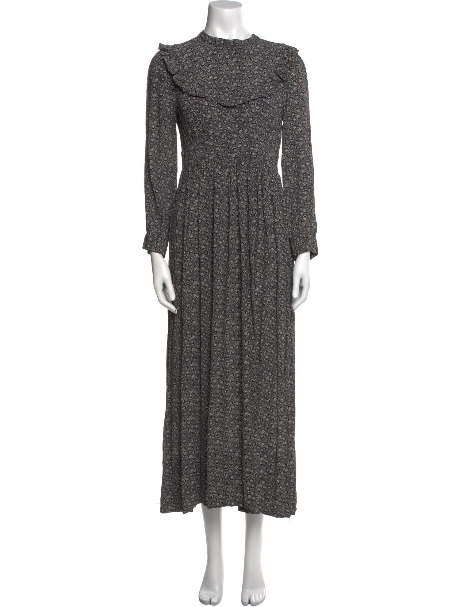 DÔEN Floral Print Long Dress