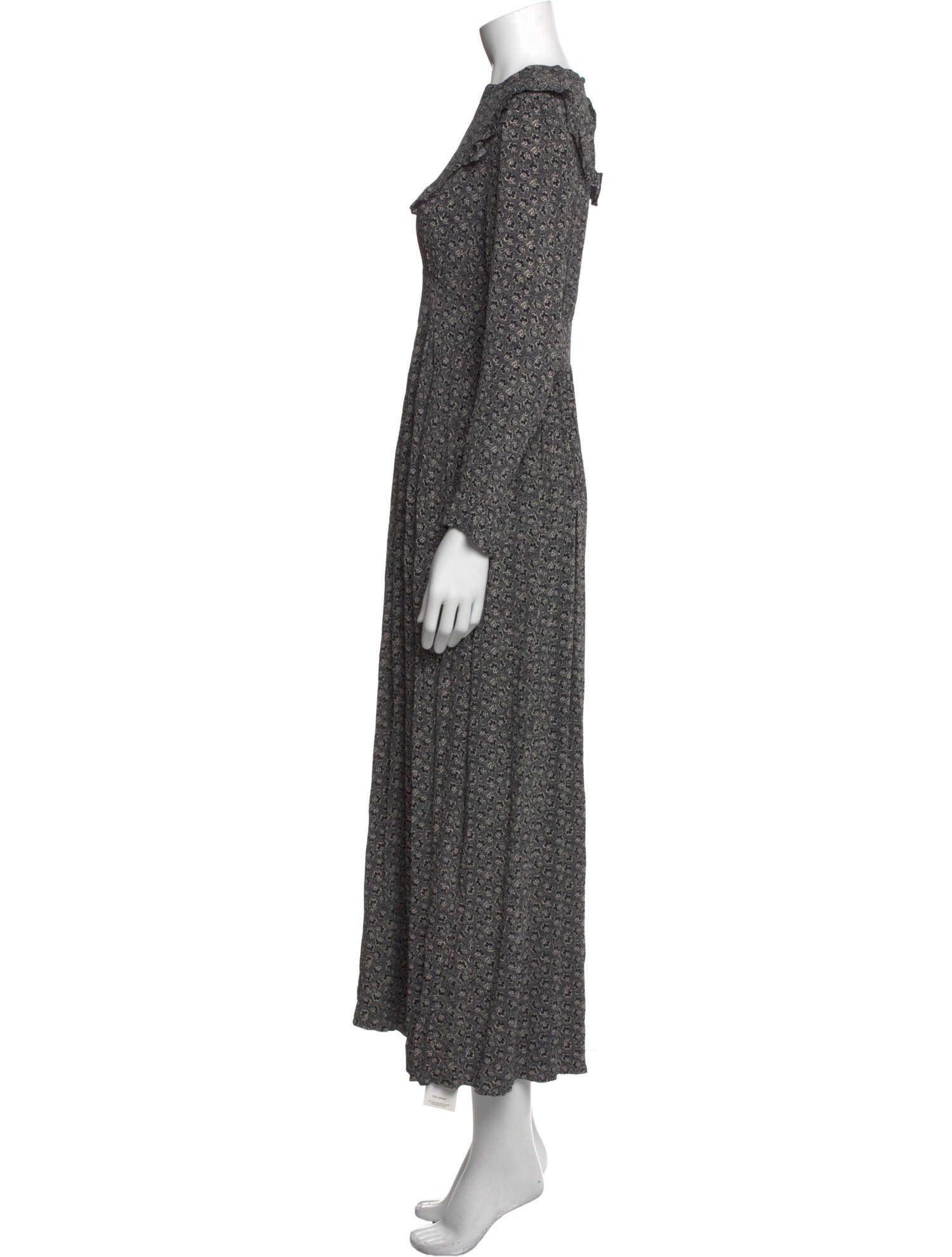 DÔEN Floral Print Long Dress