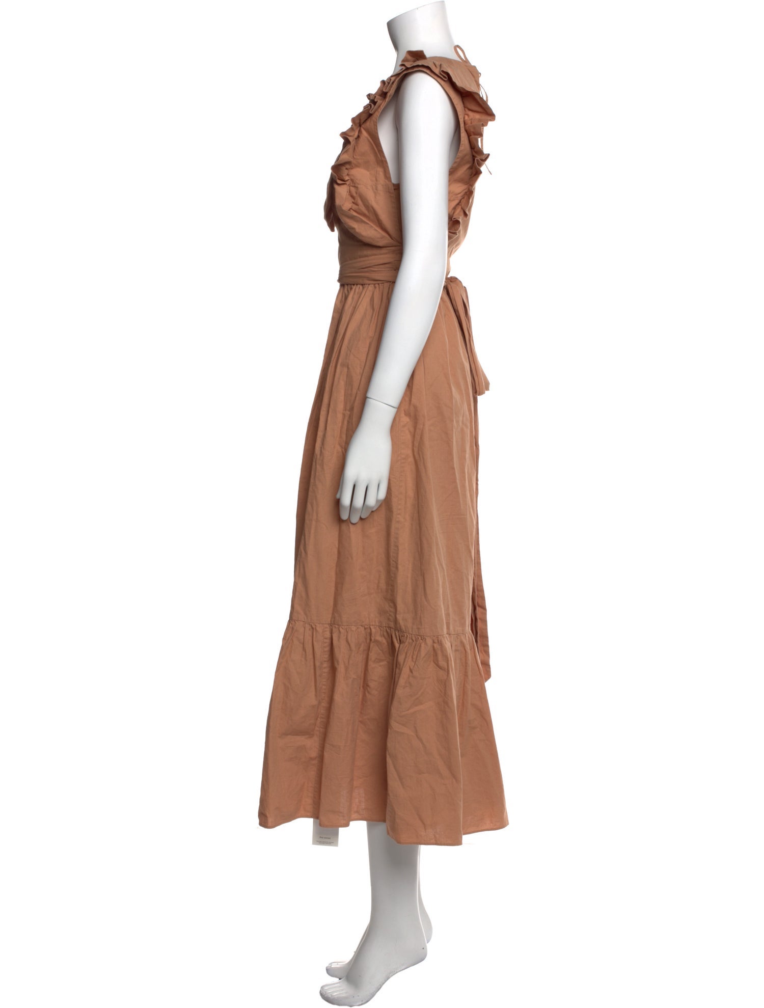 DÔEN Crew Neck Long Dress