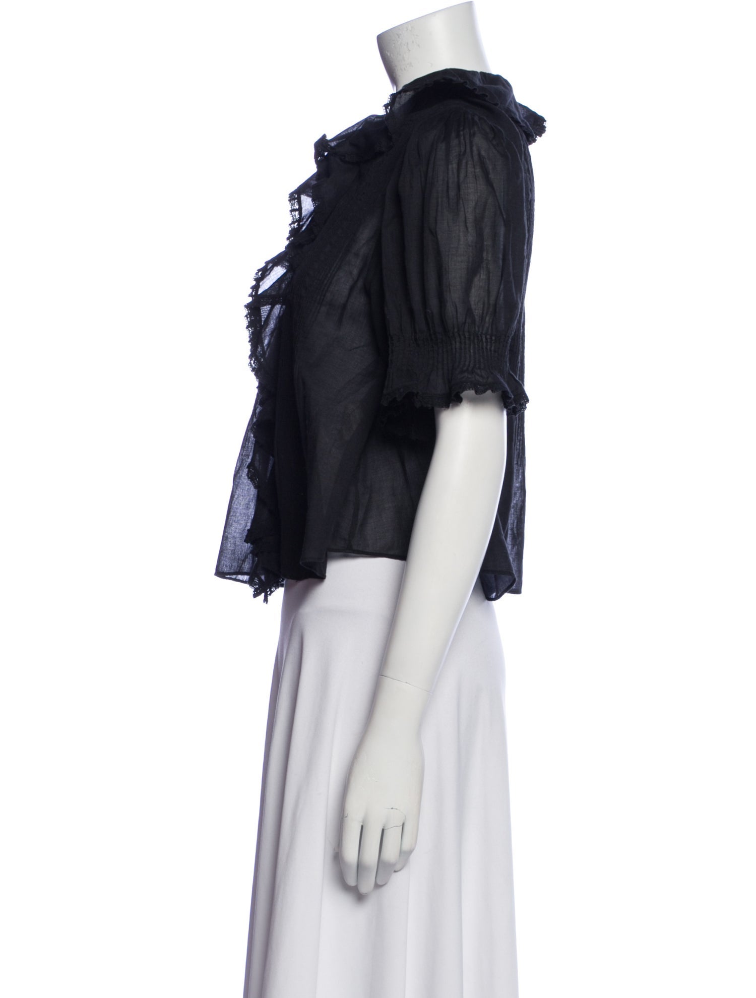 DÔEN Short Sleeve Crop Top