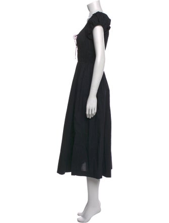 DÔEN Scoop Neck Long Dress