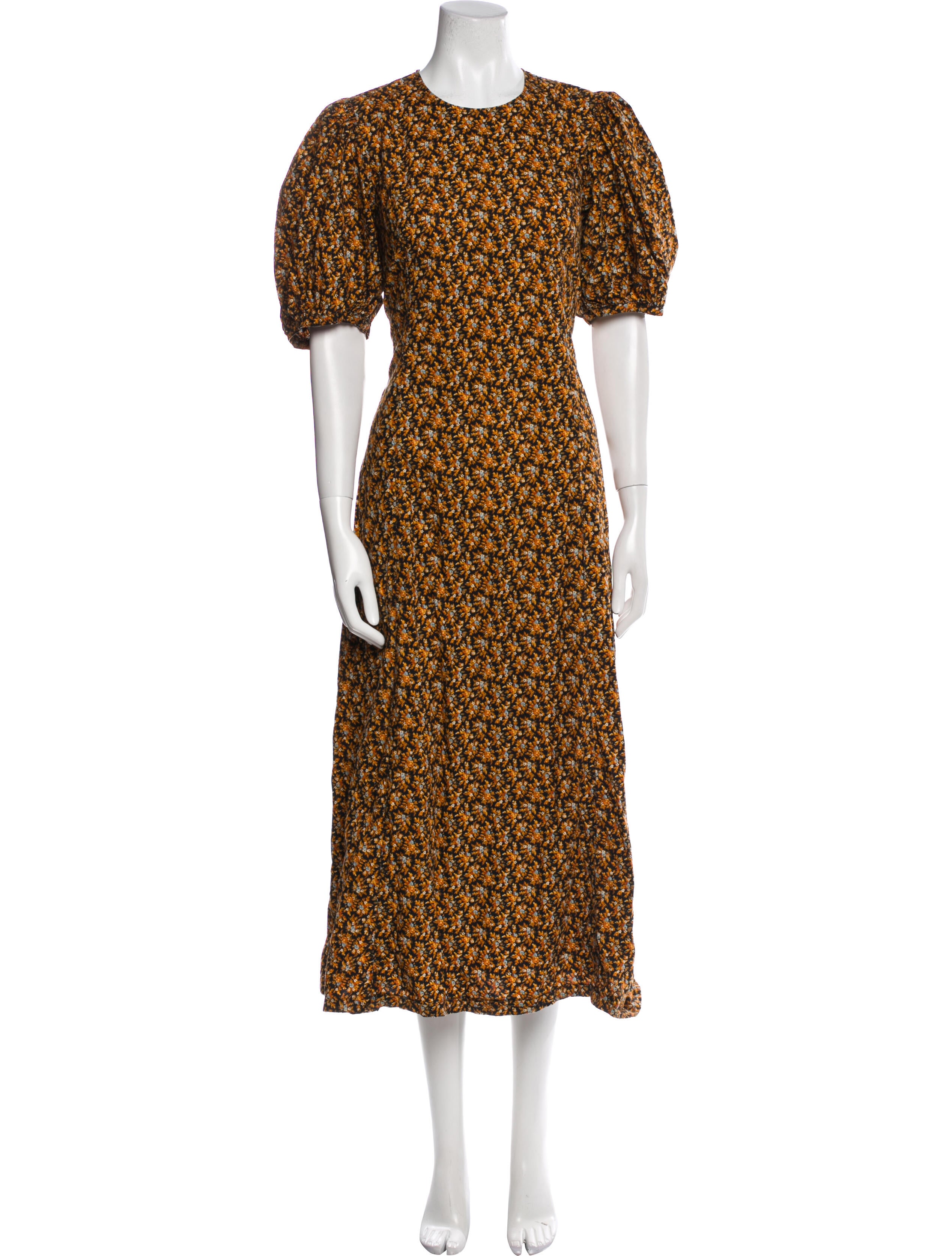 DÔEN Floral Print Long Dress