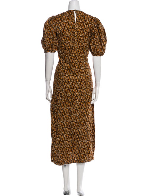 DÔEN Floral Print Long Dress