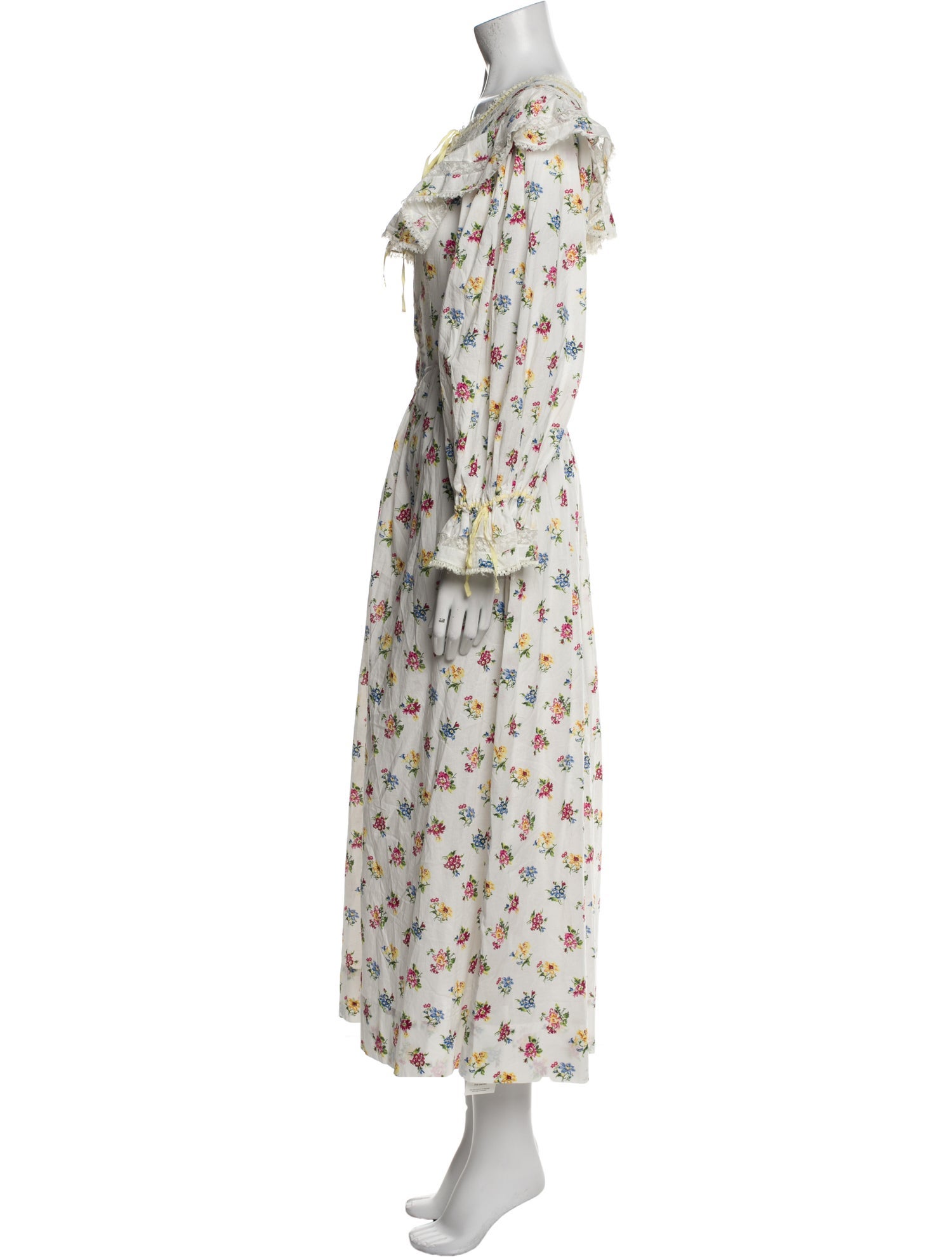 DÔEN Floral Print Long Dress