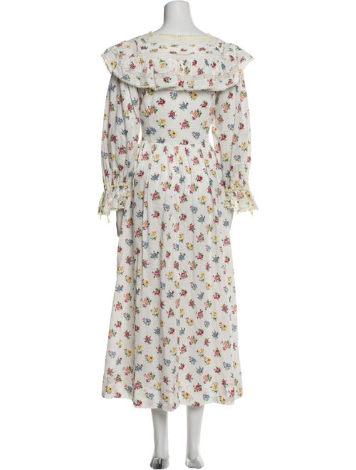 DÔEN Floral Print Long Dress