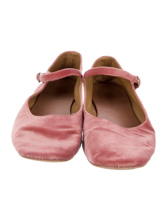 DÔEN Velvet Mary Jane Flats