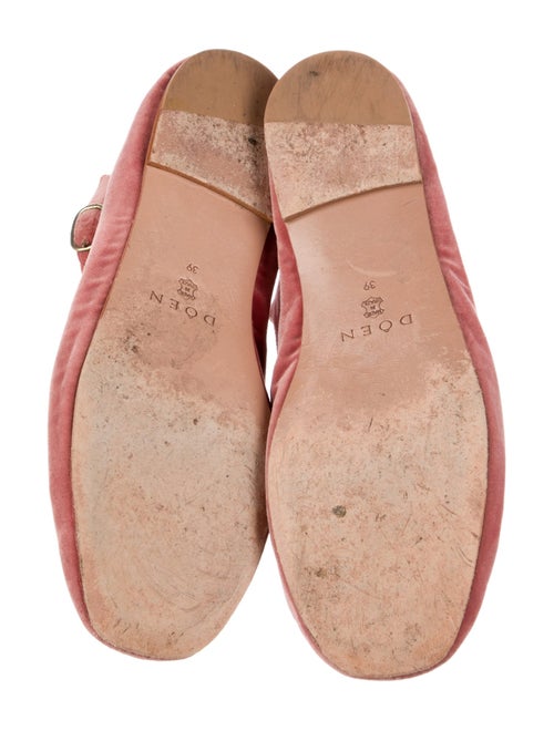 DÔEN Velvet Mary Jane Flats