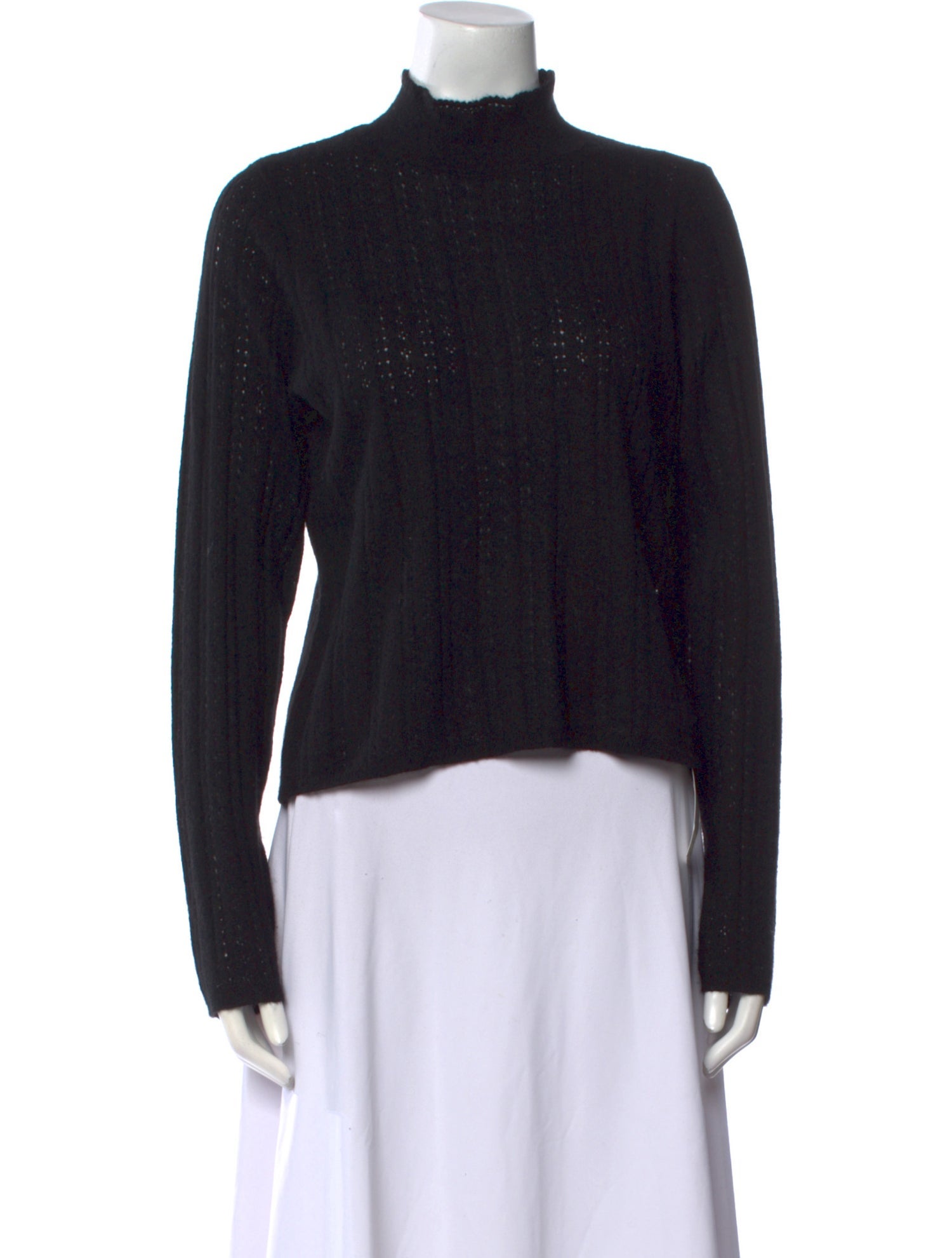 DÔEN Merino Wool Mock Neck Sweater