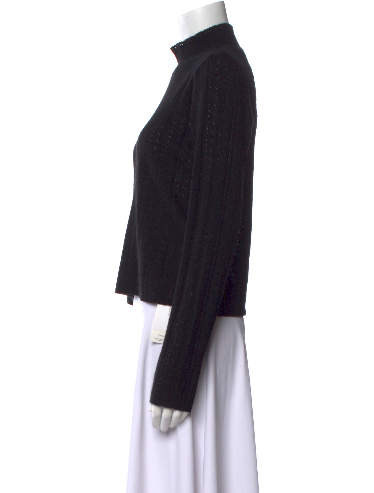 DÔEN Merino Wool Mock Neck Sweater