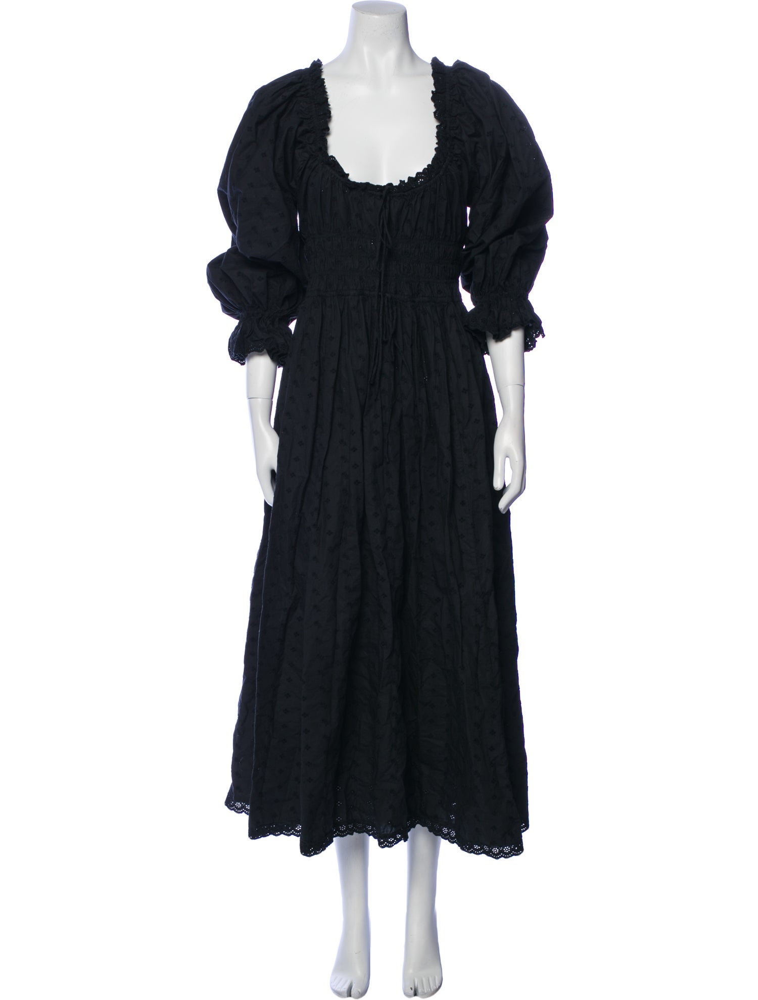 DÔEN Scoop Neck Long Dress