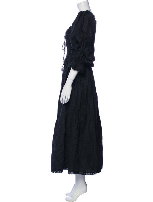DÔEN Scoop Neck Long Dress