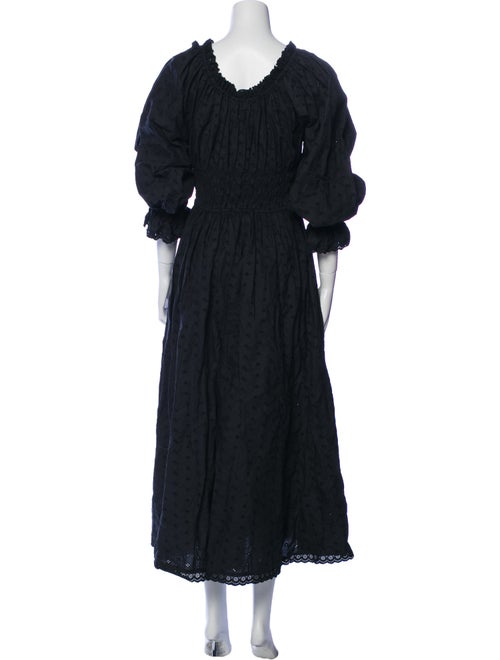 DÔEN Scoop Neck Long Dress