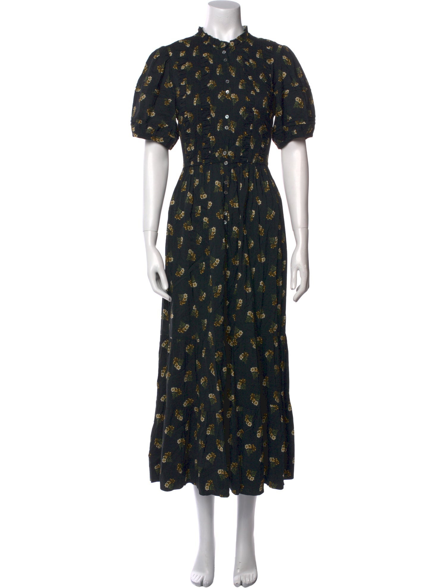 DÔEN Floral Print Long Dress