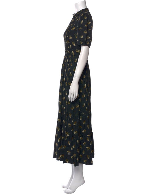 DÔEN Floral Print Long Dress
