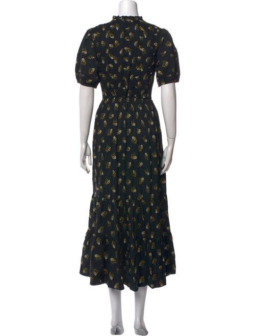 DÔEN Floral Print Long Dress