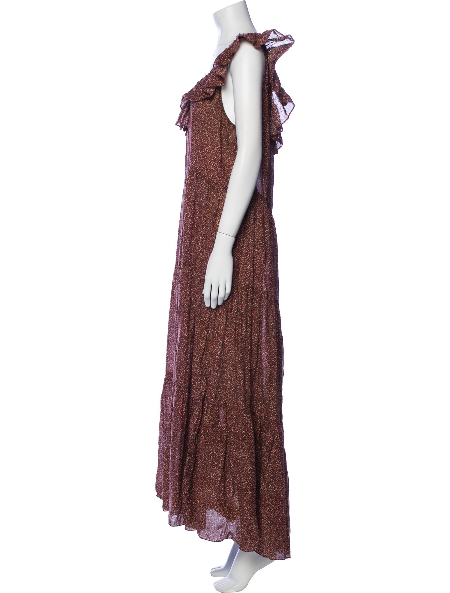 DÔEN Printed Long Dress