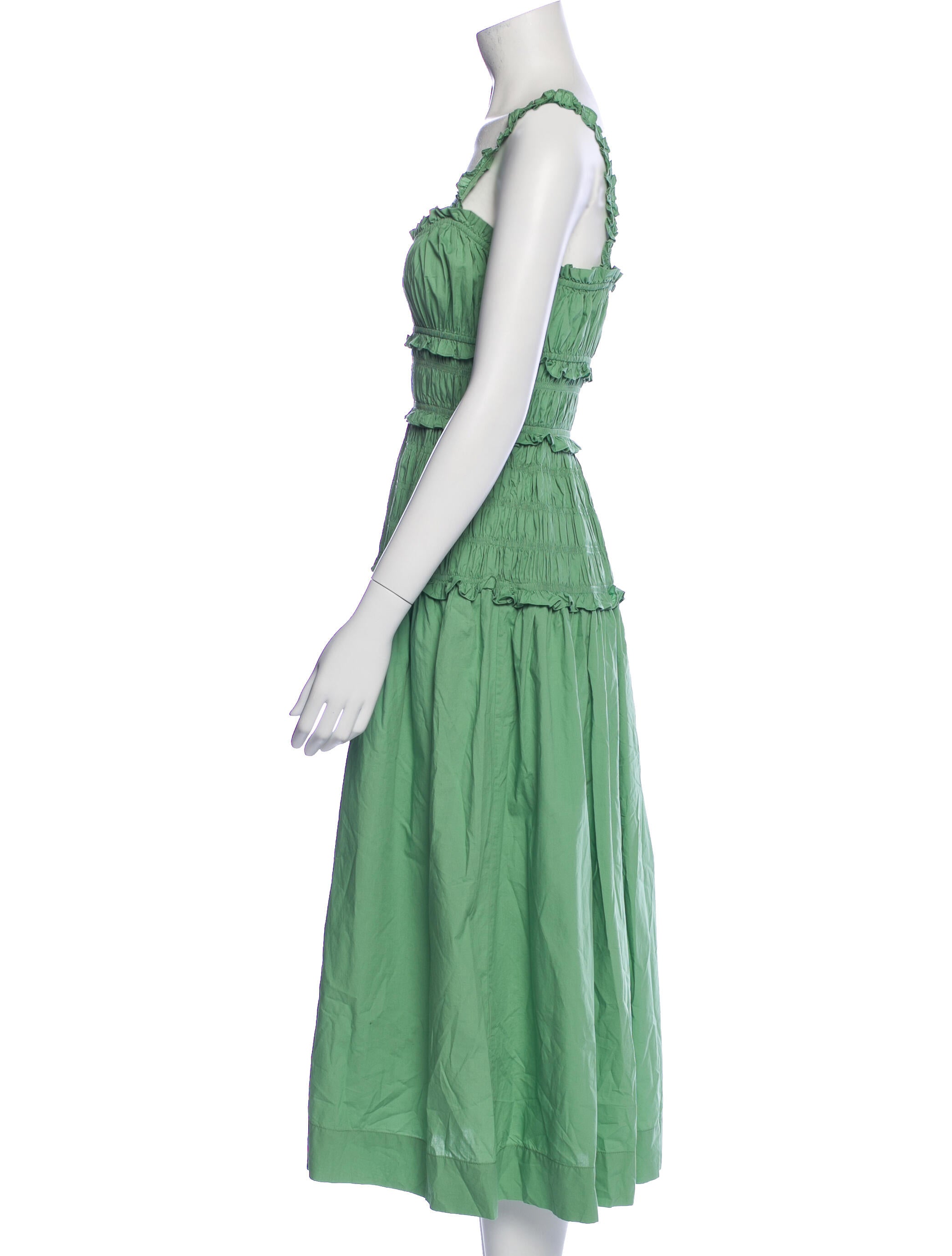 DÔEN Square Neckline Long Dress