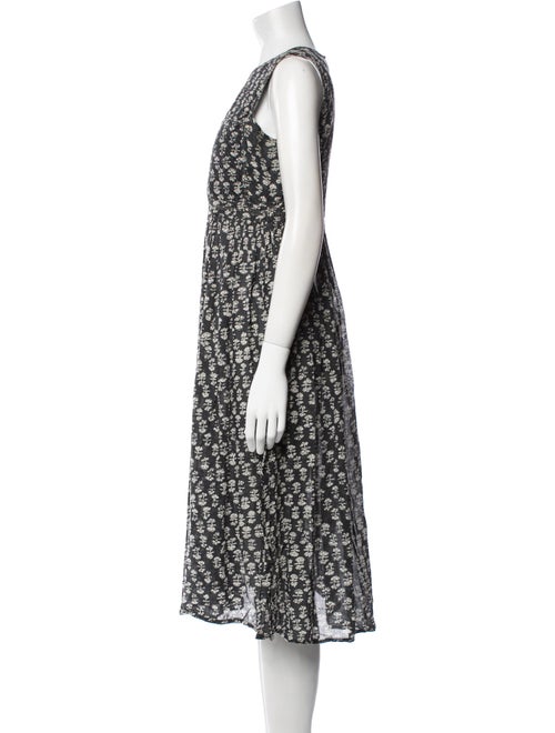 DÔEN Printed Midi Length Dress