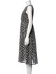 DÔEN Printed Midi Length Dress