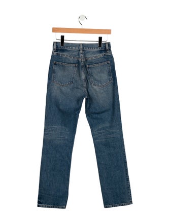 DÔEN High-Rise Straight Leg Jeans