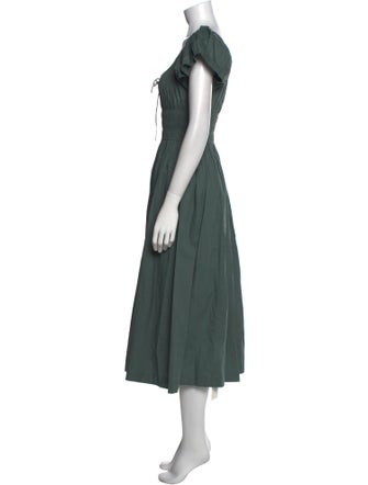 DÔEN Square Neckline Long Dress