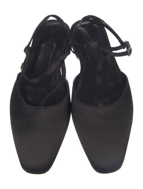 DÔEN Satin Slingback Flats
