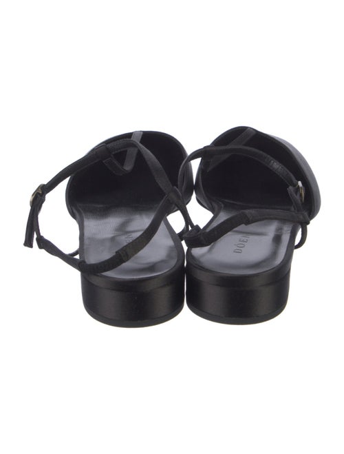 DÔEN Satin Slingback Flats