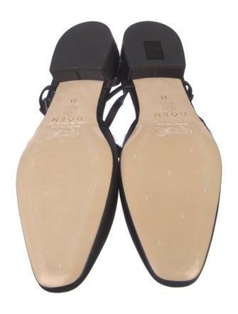 DÔEN Satin Slingback Flats