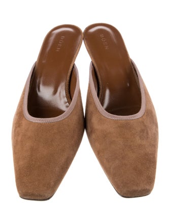 DÔEN Suede Mules